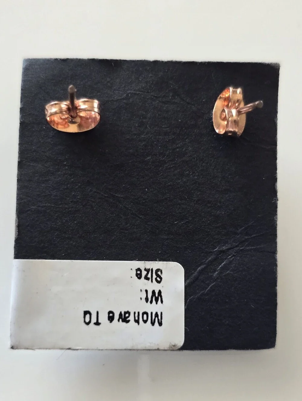 Kingman Turquoise Copper Stud Earrings, Southwestern